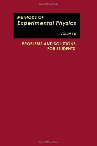 Book Problems and solutions for students, (Methods of experimental physics) free