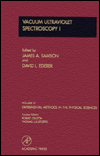 Book Vacuum Ultraviolet Spectroscopy I (Volume 31) (Experimental Methods in the Physical Sciences, Volume 31) free