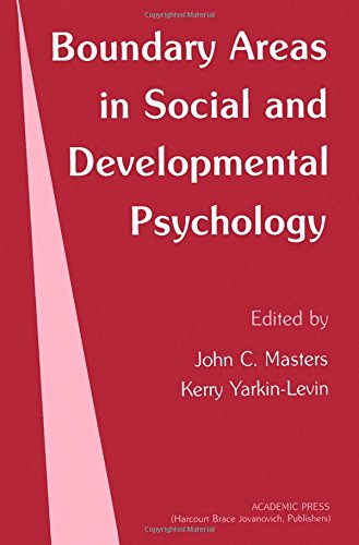 Book Boundary areas in social and developmental psychology free