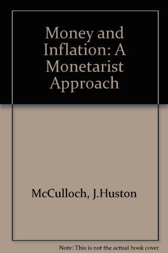 Book Money & Infaltion: A Monetarist Approach free