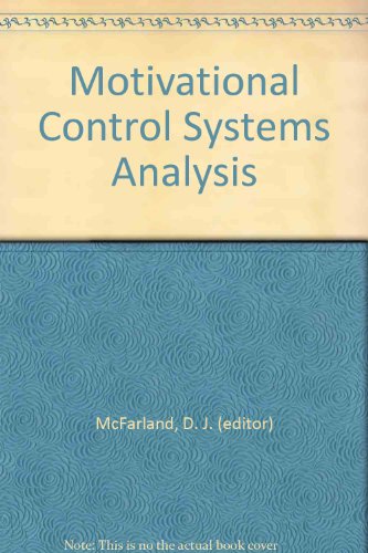 Book Motivational Control Systems Analysis free