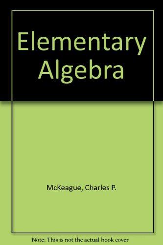 Book Elementary Algebra free