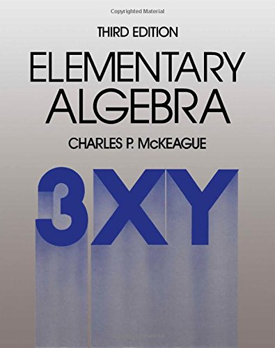 Book Elementary algebra free