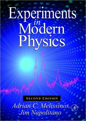 Book Experiments in Modern Physics free