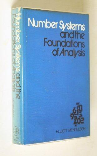 Book Number systems and the foundations of analysis free