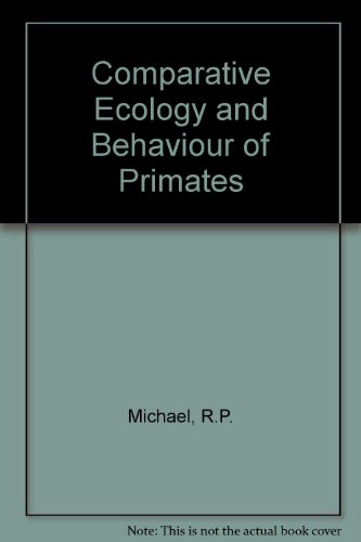 Book Comparative Ecology And Behaviour Of Primates. free