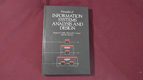 Book Principles of Information Systems Analysis and Design free