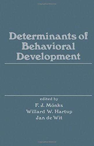 Book Determinants Of Behavioural Development free