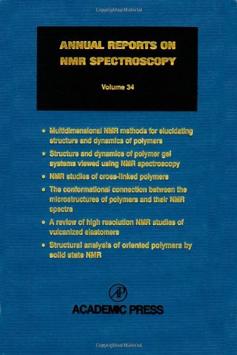 Book Annual Reports on NMR Spectroscopy, Vol. 34 free