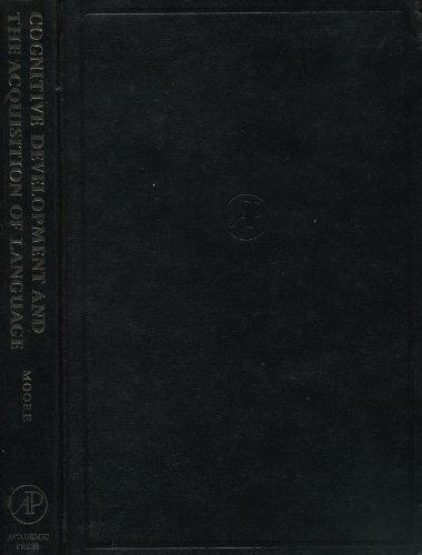 Book Cognitive Development and Acquisition of Language free
