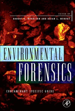 Book Environmental Forensics: Contaminant Specific Guide free