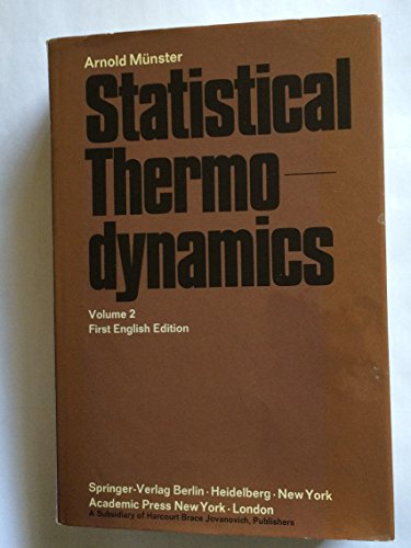 Book Statistical Thermodynamics (volume 2) free