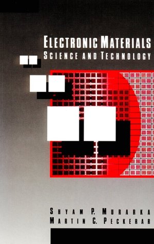 Book Electronic Materials: Science And Technology free