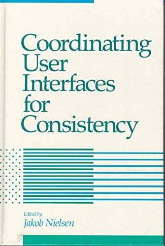 Book Coordinating User Interfaces for Consistency free