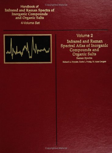 Book Handbook of Infrared and Raman Spectra of Inorganic Compounds and Organic Salts: Raman Spectra, Vol. 2 free