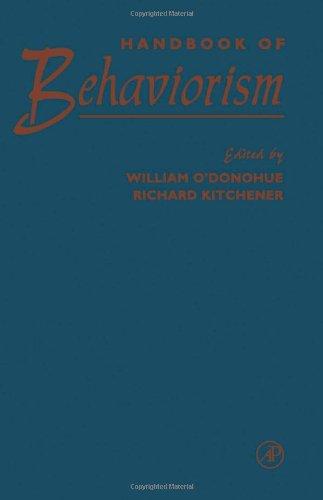 Book Handbook of Behaviorism free