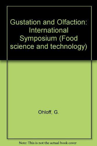 Book Gustation and olfaction (Food science and technology) free