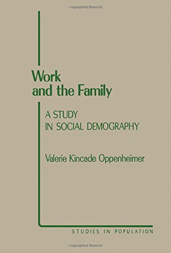 Book Work and the Family: A Study in Special Demography (Studies in population) free