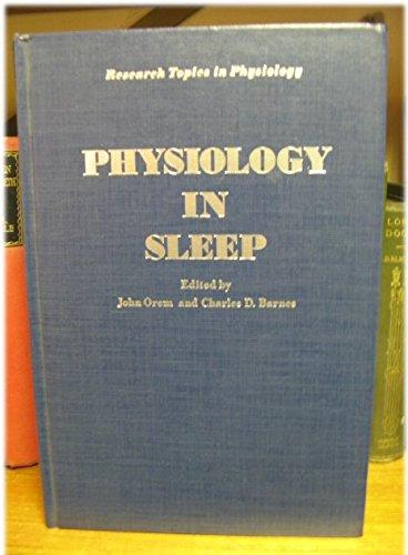 Book Physiology in Sleep (Research topics in physiology) free