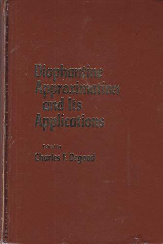 Book Diophantine approximation and its applications;: Proceedings free