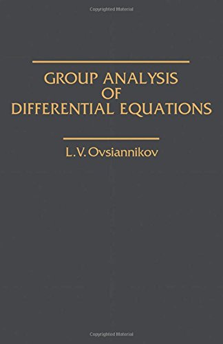 Book Group Analysis of Differential Equations free