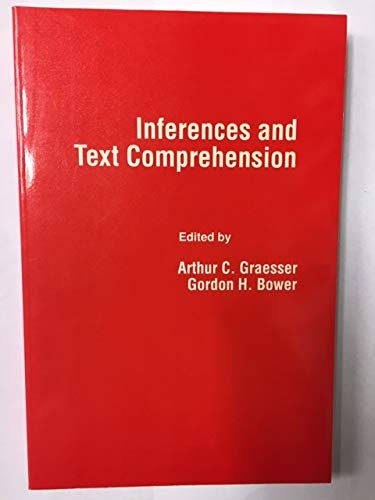 Book Inferences and Text Comprehension: 25 (Psychology of Learning and Motiviation, Vol 25) free