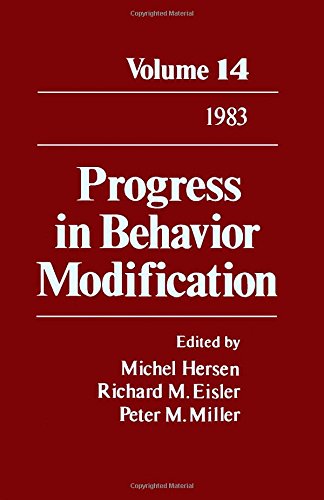 Book Progress In Behavior Modification free