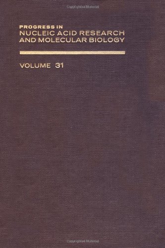 Book PROG NUCLEIC ACID RES&MOLECULAR BIO V31, Volume 31 (Progress in Nucleic Acid Research & Molecular Biology) free