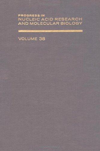 Book PROG NUCLEIC ACID RES&MOLECULAR BIO V38, Volume 38 (Progress in Nucleic Acid Research & Molecular Biology) free