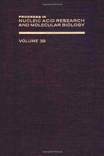 Book PROG NUCLEIC ACID RES&MOLECULAR BIO V39, Volume 39 (Progress in Nucleic Acid Research & Molecular Biology) free
