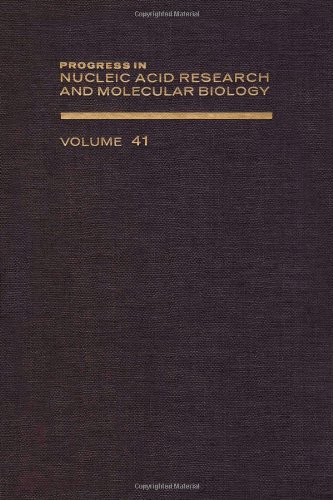 Book PROG NUCLEIC ACID RES&MOLECULAR BIO V41 free