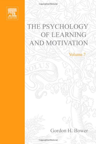 Book PSYCHOLOGY OF LEARNING&MOTIVATION:V.7, Volume 7 free