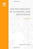 Book PSYCHOLOGY OF LEARNING&MOTIVATION:V22, Volume 22 free