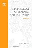 Book PSYCHOLOGY OF LEARNING&MOTIVATION V24 free