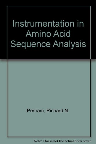 Book Instrumentation in amino acid sequence analysis free