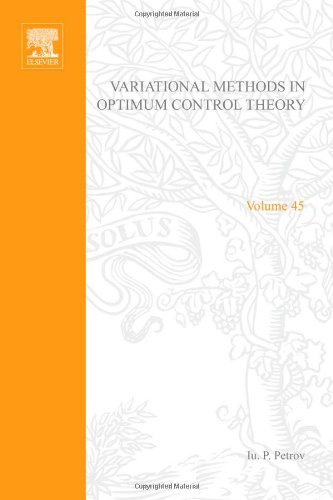 Book Variational methods in optimum control theory free