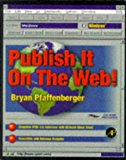 Book Publish It on the Web!: Windows Version free