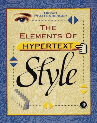 Book The Elements of Hypertext Style free