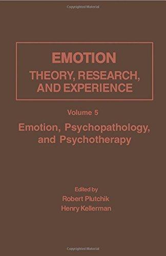 Book Emotion Psychopathology and Psychotherapy (Emotion : Theory, Research, and Experience, Vol 5) (v. 5) free