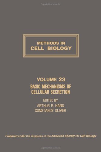 Book METHODS IN CELL BIOLOGY,VOLUME 23: BASIC MECHANISMS OF CELLULAR SECRETION, Volume 23 free