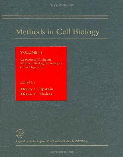 Book Caenorhabditis elegans: Modern Biological Analysis of an Organism, Volume 48: Caenorhibditus Elegans: Modern Biological Analysis of an Organism (Methods in Cell Biology) free