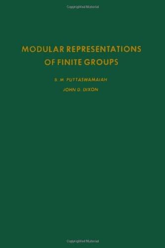 Book Modular representations of finite groups free