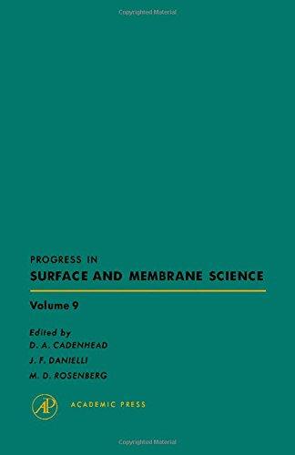 Book Progress In Surface And Membrane Science: V. 9 free