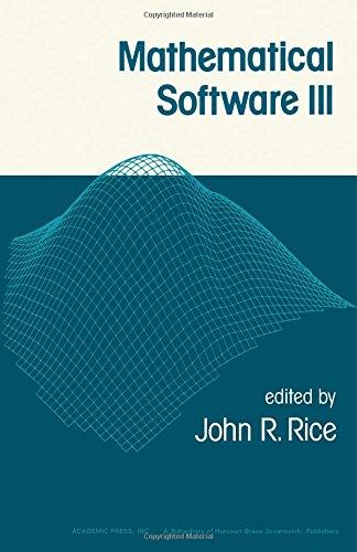 Book Mathematical Software III: Proceedings of a Symposium Conducted by the Mathematics Research Center, the University of Wisconsin--Madison, March 28-3 ... University of Wisconsin--Madison, No. 39.) free