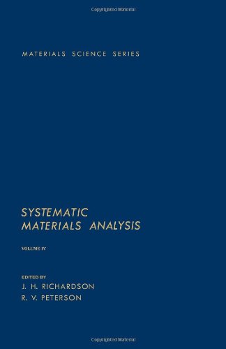 Book Systematic Materials Analysis free