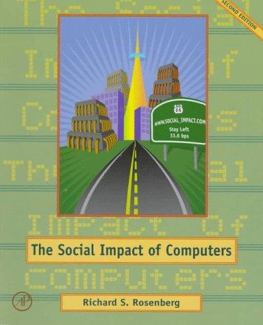 Book Social Impact of Computers, Second Edition free