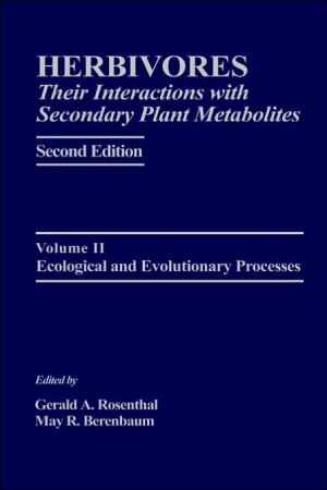 Book Herbivores: Their Interactions with Secondary Plant Metabolites: Ecological and Evolutionary Processes (Herbivores (2/E)) free