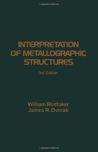 Book Interpretation of Metallographic Structures free