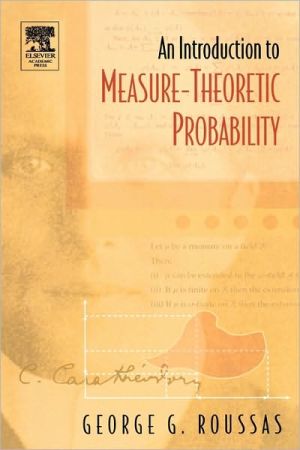 Book An Introduction To Measure-Theoretic Probability free