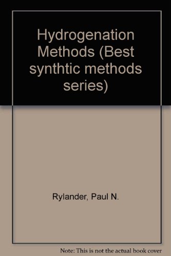 Book Hydrogenation Methods (Best Synthetic Methods) free